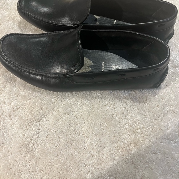 Prada Black Slip On Driving Loafer size10Leather - Picture 9 of 10